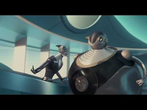 Bigweld Confronts Ratchet - Robots (2005)