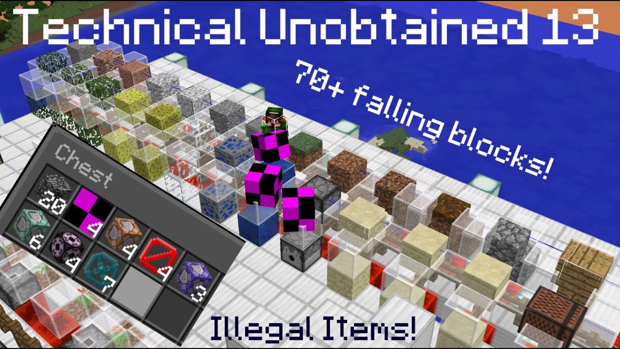 Discovering a new Illegal Item and getting 75+ falling blocks - Technical Unobtained 13
