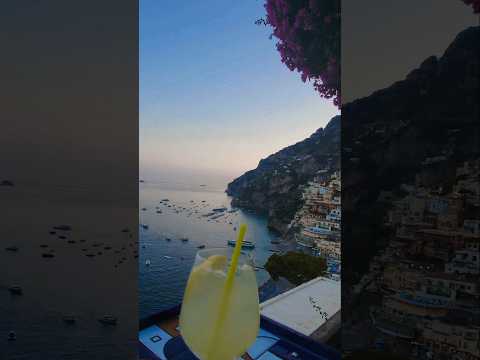 Aperitif 🍋🍹#positano #positanoitaly #lemoncellospritz  #amalficoast #summerinitaly #shortsfeed #fyp