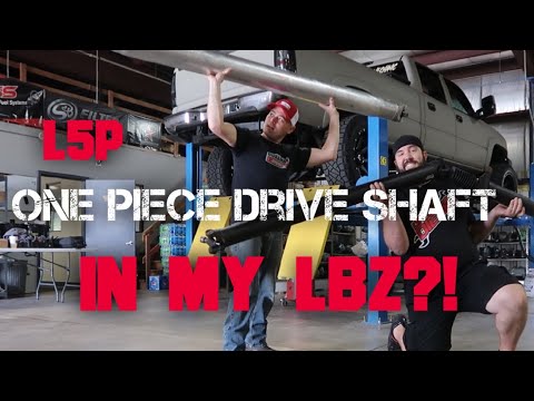 ONE PIECE DRIVESHAFT FOR A CLASSIC QUAD CAB LONG BED CHEVY