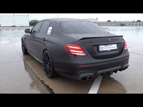 BRABUS 800 E63S 4Matic+ REVS, Exhaust Sounds, Drag Racing!