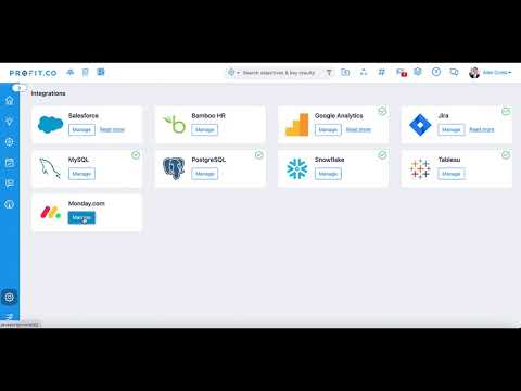 How to integrate Monday.com with Profit.co?