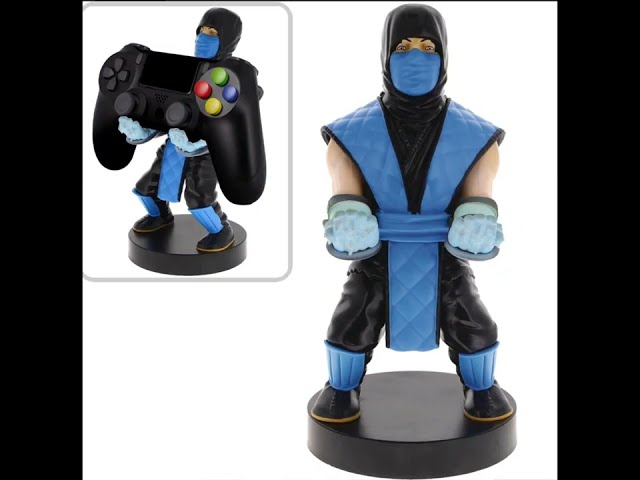Vídeo relacionado con Exquisite Gaming - Cable Guy Sub-Zero Mortal Kombat, Soporte de Sujeción o Carga Para Mando de Consola o Smartphone. Producto con Licencia Oficial.