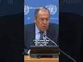 Russian Foreign Minister Lavrov comments on Tucker Carlson's Fox News departure #Shorts