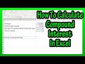 How To Calculate Compound Interest (By Hand) In Excel Explained
