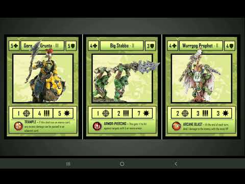 Age of Sigmar Combat Cards Faction Focus: Orks