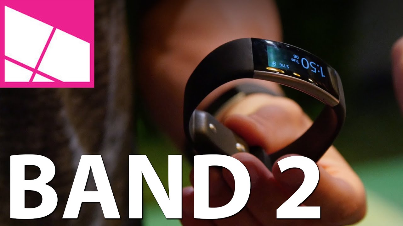 Microsoft Band 2 hands-on - YouTube