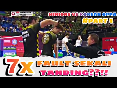 Ganti-gantian di FAULT service judge,LYD tertawa, MPIIN protes,UMPIREnya yang capek..!!😂😂