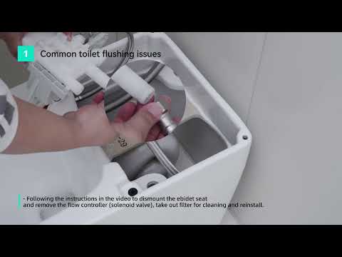 R&T Smart Toilet Troubleshooting - Flushing Issues | Floor-Mounted Toilet Fix Guide
