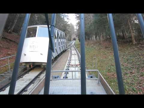 Standseilbahn 6390.02 Engelberg - Gerschnialp Bergfahrt - Funicular