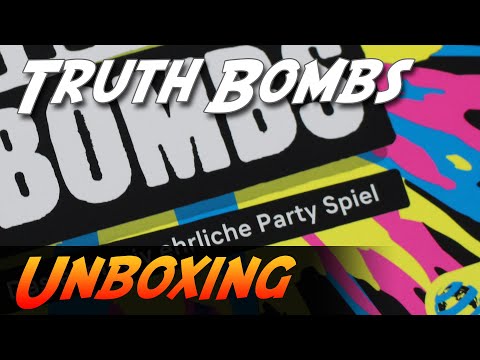Truth Bombs - Brettspiel Unboxing (HCM Kinzel)