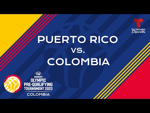 FIBA Women's Pre-Qualifying Tournament 2023: Puerto Rico vs. Colombia | Telemundo Deportes