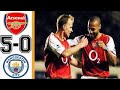 Arsenal vs Manchester City 5-0 | Gоals & Hіghlіghts | Premier League 2000