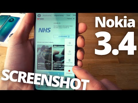 Nokia 3.4 - How to Take Screenshot & Share /Send to Someone