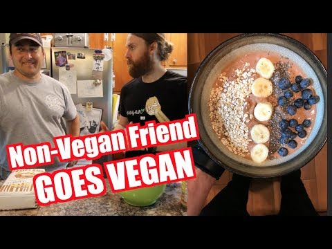 I Show Non-Vegan Friend No Oil Low Salt VEGAN Diet