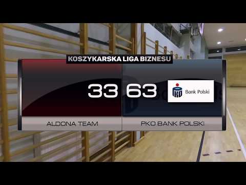 Aldona Team vs PKO BP - XVII kolejka - III Liga Warszawa - Koszykarska Liga Biznesu