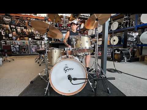 Gretsch Catalina Club 4pc Drum Kit in Sahara Sparkle