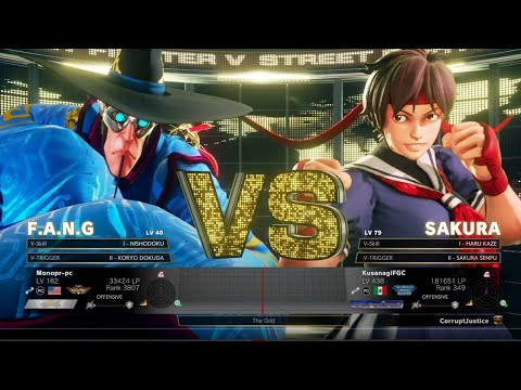 Street Fighter V: RR Mono vs Kusanagi - Grand Finals EVO Online LATAM Central