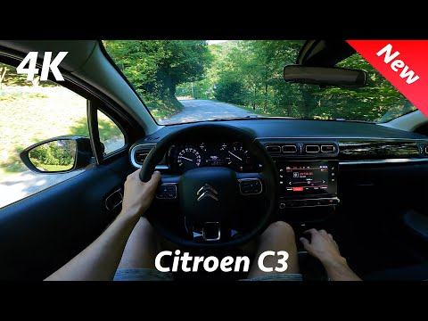 Citroen C3 (Shine) 2021 - POV Test drive in 4K | 1.2 PureTech 110 HP