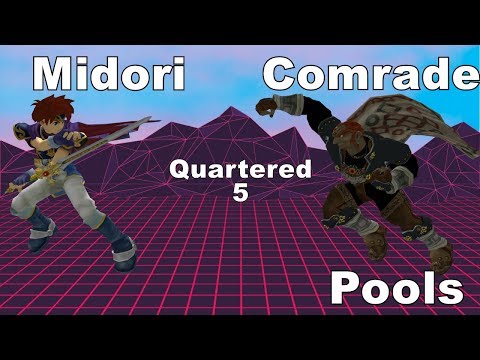 Midori vs Comrade - Quartered 5 - Singles - Pools
