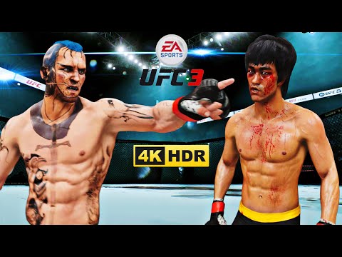🐉 Bruce Lee vs. Dead Walker – The Fight That Defies Time! ⚡(EA SPORTS UFC 3) (4K HDR) MR. JOJO