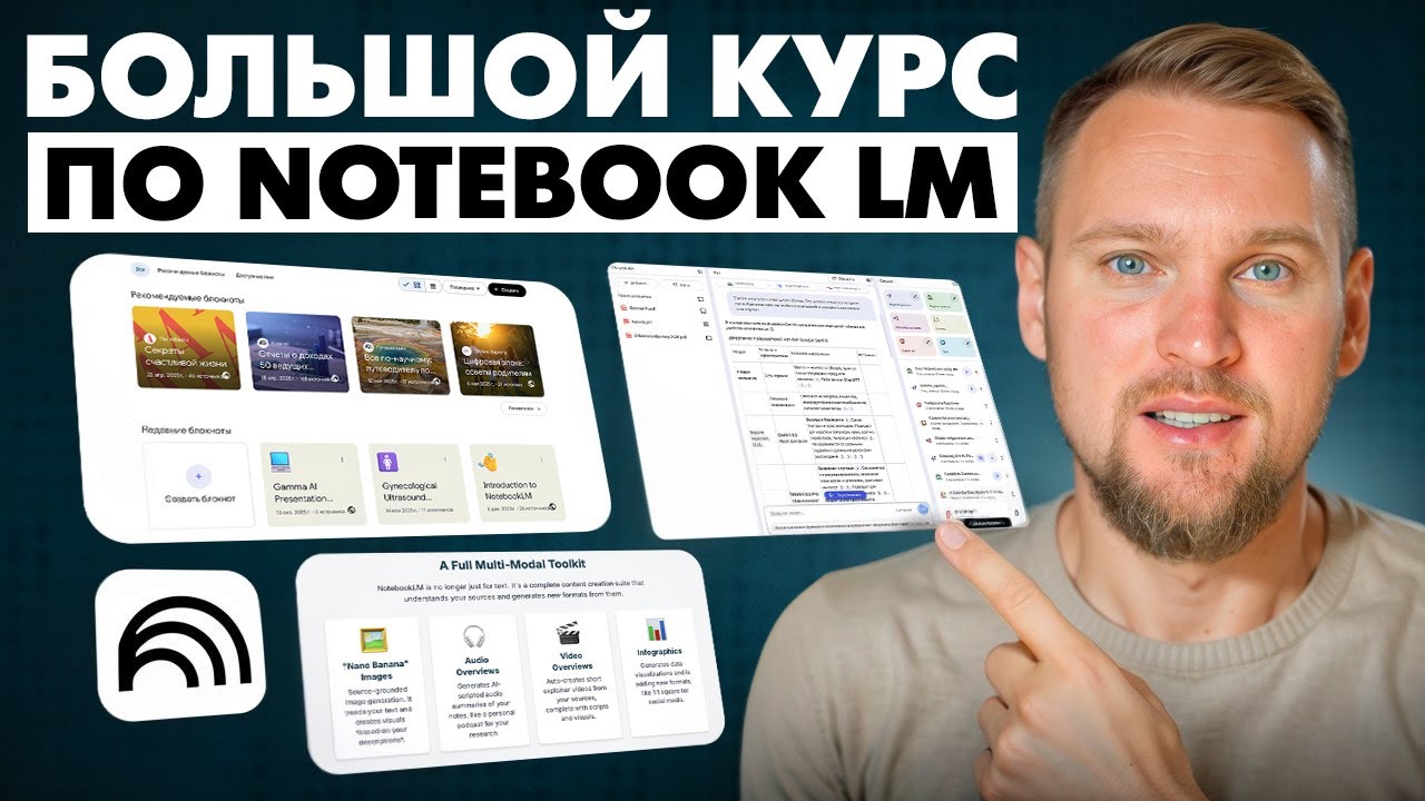 NotebookLM: большой разбор инструмента (12 сценариев применения)