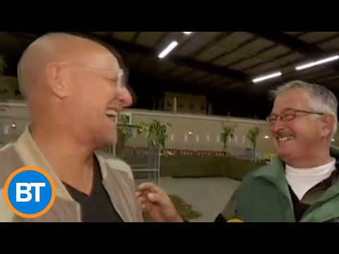 This farmer's laugh sounds just like a chicken