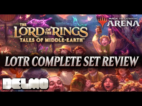 SET REVIEW Lord of the Rings: Tales of Middle-Earth COMPLETA con Maffi e Pirrone - Delmo MTG Arena