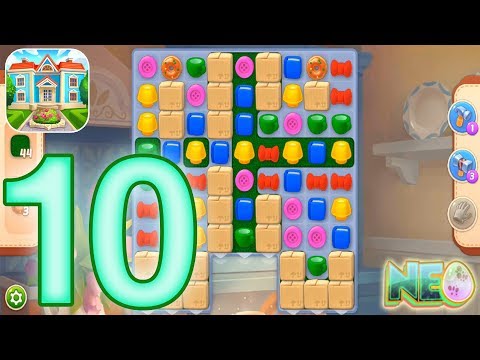 Homescapes: Gameplay Walkthrough Part 10 - Level 25 - 26 Completed (iOS, Android)