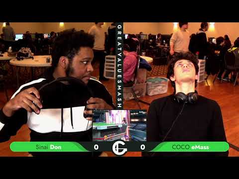 Super Smash Bros. Ultimate: Sinai | Don (Mario) V COCO | eMass (Inkling) - Synthesis 48