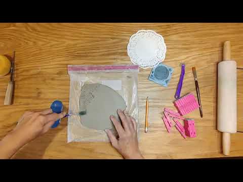 Ceramics Class- adding texture to clay