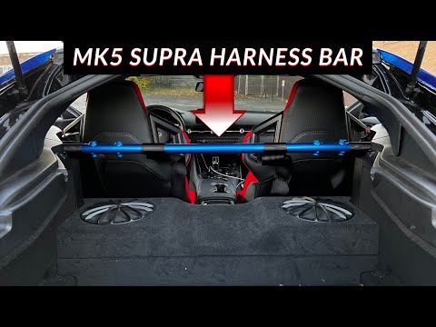 Mk5 Supra Cusco Harness Bar Install