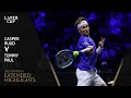 Casper Ruud v Tommy Paul Extended Highlights | Laver Cup 2023 Match 6