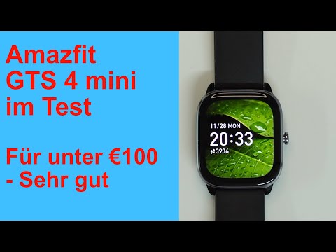 Amazfit GTS 4 mini im Test - App, Uhr, Daten, alles gut?