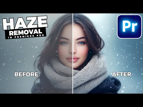 How To REMOVE HAZE From VIDEOS In Premiere Pro