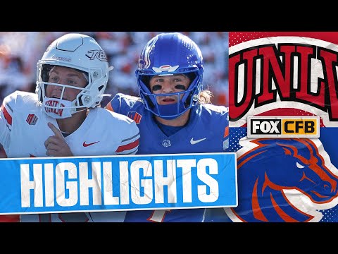 UNLV Rebels vs. Boise State Broncos Highlights | FOX College Football