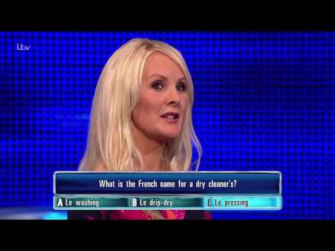 Kate Gets Her French Dry-Cleaning Question Right - The Chase