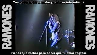 Ramones  - Learn To Listen [LIVE] subtitulada en español (Lyrics)