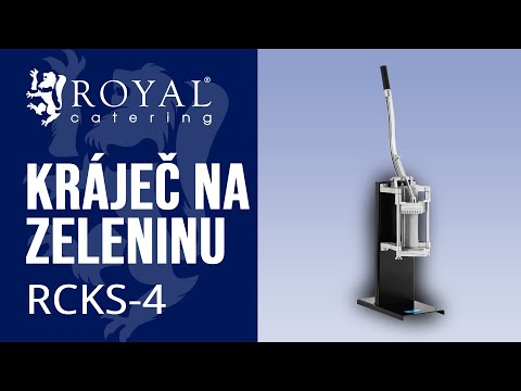 video - Kráječ na zeleninu - 5 nožů