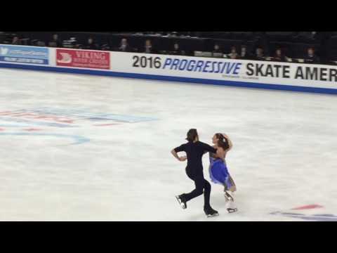 Elliana POGREBINSKY / Alex BENOIT FD clip 2016 Skate America 10/23/16
