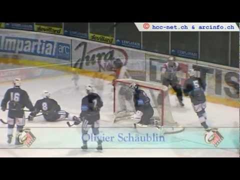 01.09.2012 HC La Chaux-de-Fonds - EHC Bâle (4-3) TB