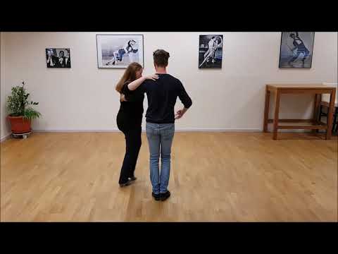 Rumba gelaufene Promenade