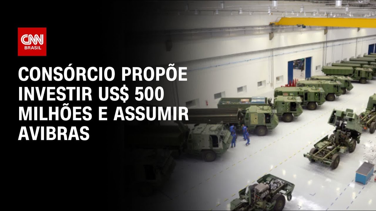Consórcio propõe investir US$ 500 milhões e assumir Avibras | CNN 360º