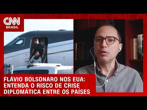 Saída de Flávio Bolsonaro pode gerar reflexos na relação entre Brasil e Argentina | CNN NOVO DIA
