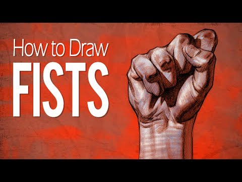 Drawing a Perfect FIST 👊 Hands in Action!!!
