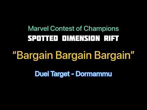 Bargain bargain bargain | Spotted Dimension Rift | #mcoc #gamebeing