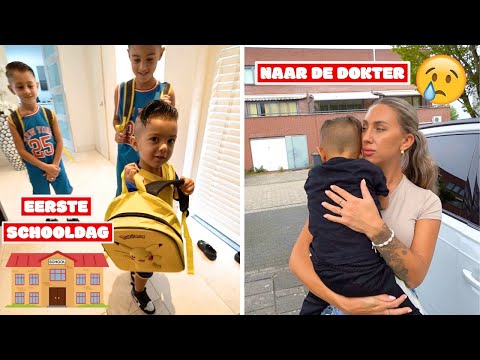 MIAZ'S FIRST DAY AT PRIMARY SCHOOL & WE HAVE TO TAKE HIM TO THE DOCTOR...| #822