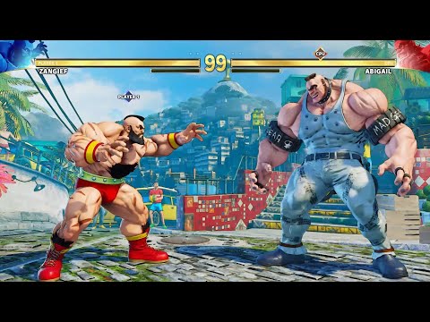 Fight#021 "ZANGIEF vs ABIGAIL " - Street Fighter V!