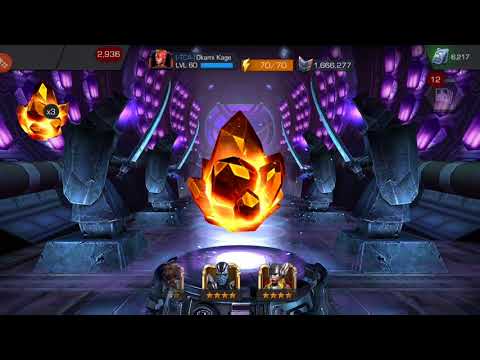 4-Star Crystals x10 Plus 50 Premium - MCOC Crystal Opening