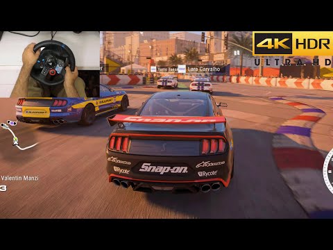 Ford Mustang Shellby GT500 | Grid Legends (PS5) | 4K 60FPS HDR Gameplay | LogiTech G29 Gameplay
